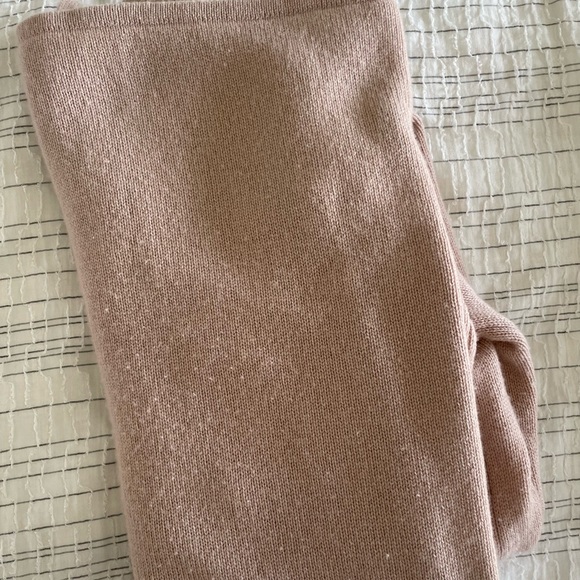 Jenni Kayne Cashmere Sweater Coat Cardigan Blush Small - Picture 7 of 9